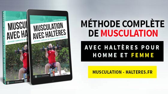 Musculation avec haltères