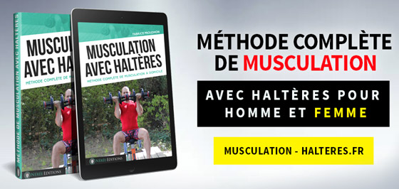 Méthode complète de musculation avec haltères pour homme et femme