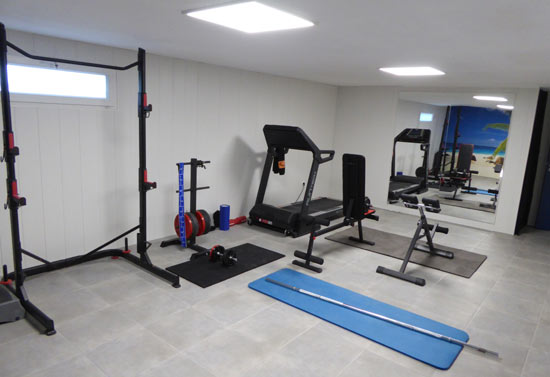 Salle de musculation à la maison