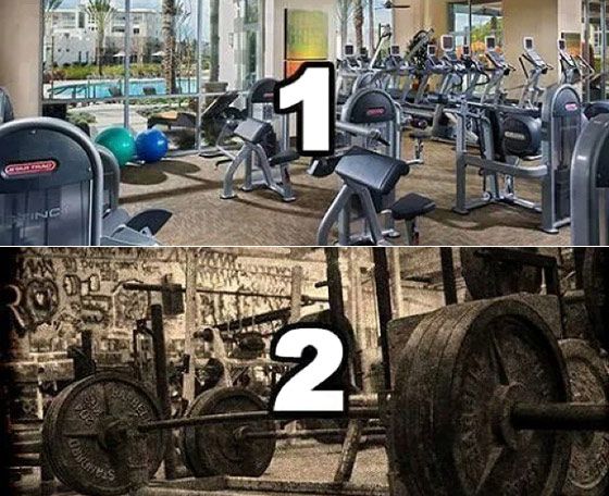 Gym Avant après