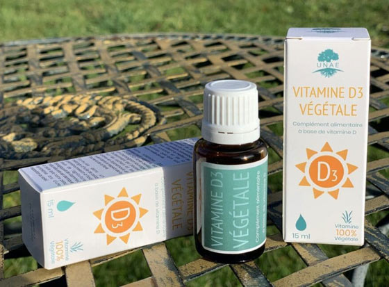 vitamine D3 végétale UNAE