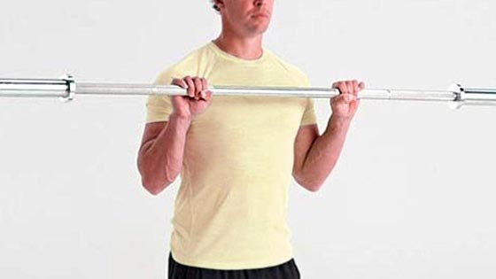 Curls inversés barre