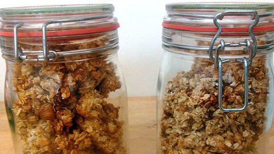 Recette de Muesli protéiné